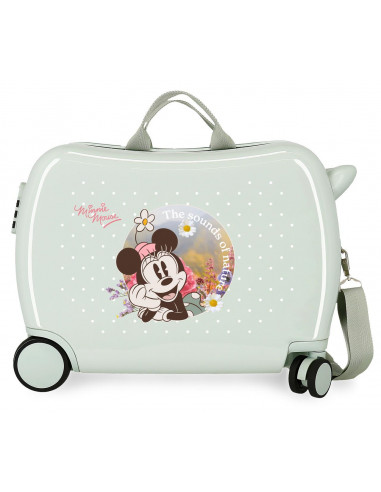 2969821 ABS ROLLING SUITCASE 4W.(2 MULTID.) MINNIE WILD NATU